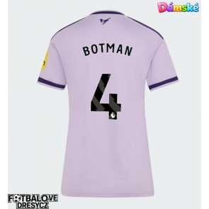 Newcastle United Sven Botman #4 Dámské Alternativní Dres 2026-27 Krátký Rukáv